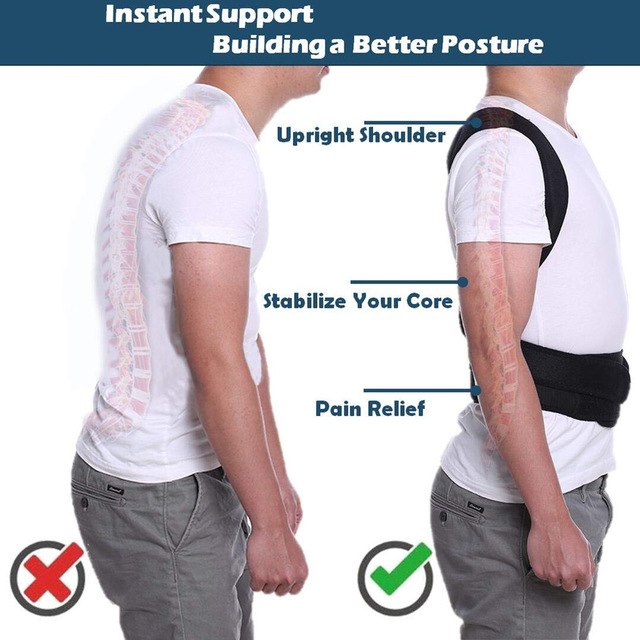 Back pain relief posture corrector belt - Large