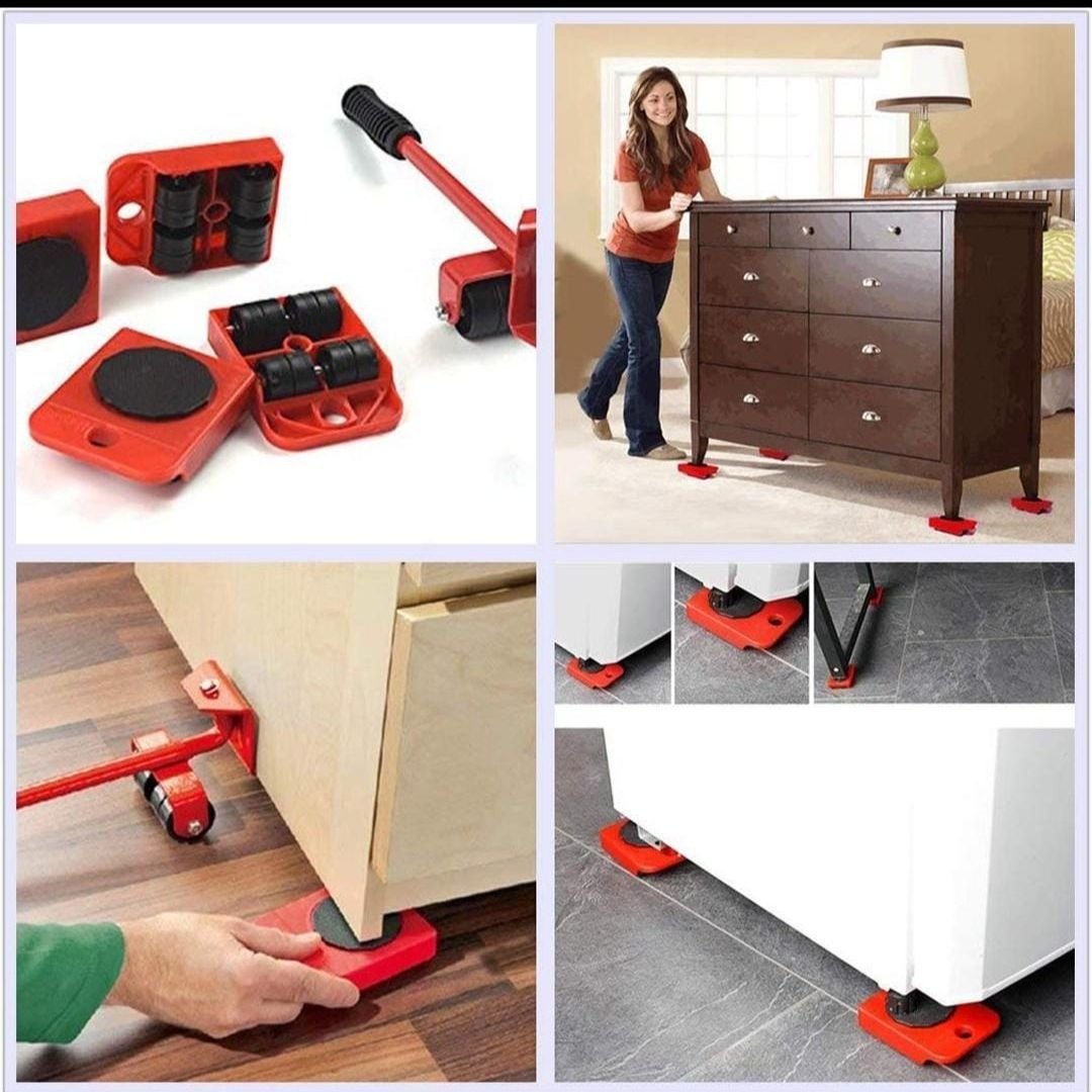 Heavy Furniture Moving Tool Set - Furniture Lifter Mover Tool Set – Heavy Load Moving Rollers & Lifting Tool for Furniture and Home Appliances