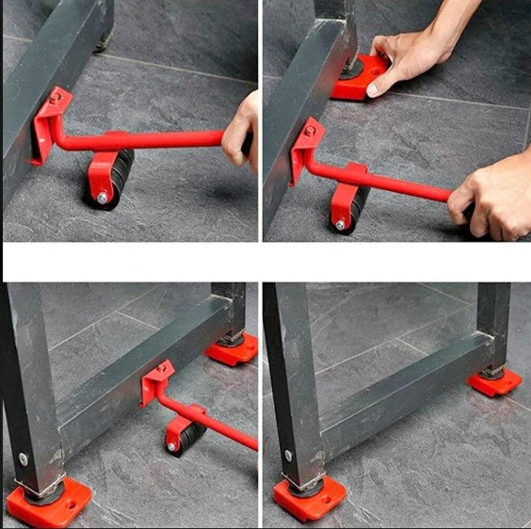 Heavy Furniture Moving Tool Set - Furniture Lifter Mover Tool Set – Heavy Load Moving Rollers & Lifting Tool for Furniture and Home Appliances