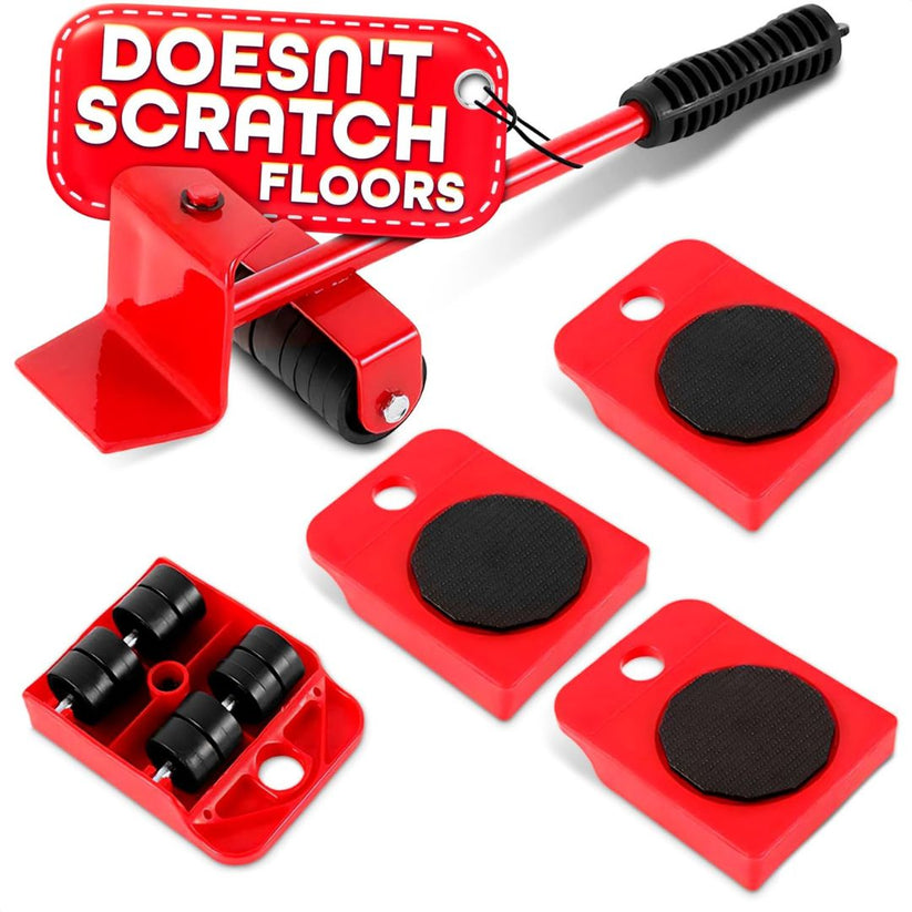 Heavy Furniture Moving Tool Set - Furniture Lifter Mover Tool Set – Heavy Load Moving Rollers & Lifting Tool for Furniture and Home Appliances