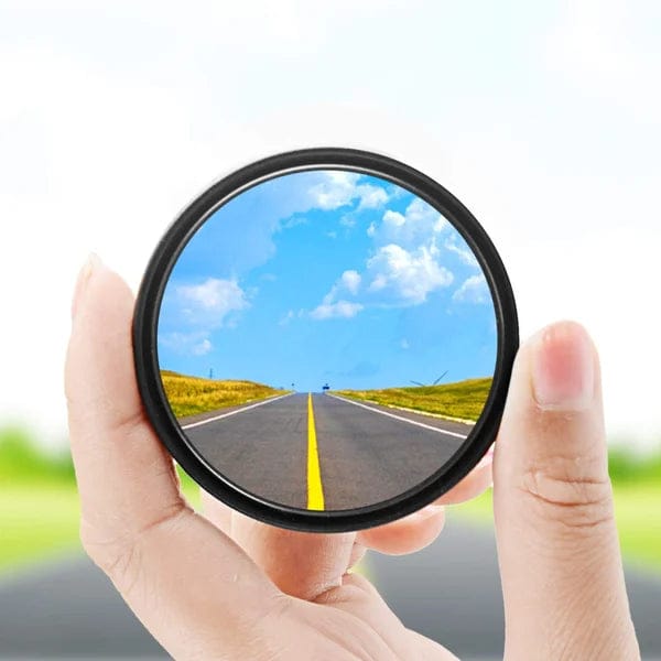 "2Pcs Car Blind Spot Mirrors – 360° Wide Angle Rear View Side Mirror with HD Glass"