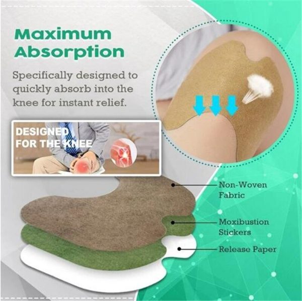 "Chinese Herbal Pain Relief Patch – Heating Pad for Back, Neck & Joint Pain Therapy"