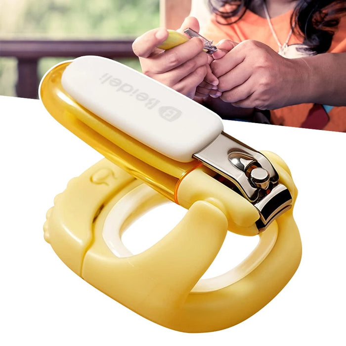 Baby Nail Cutter Manicure Pedicure Scissors Baby Nail Trimming Kit Nail Clipper With Light