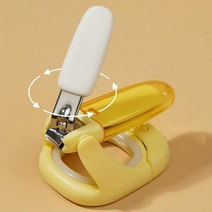 Baby Nail Cutter Manicure Pedicure Scissors Baby Nail Trimming Kit Nail Clipper With Light