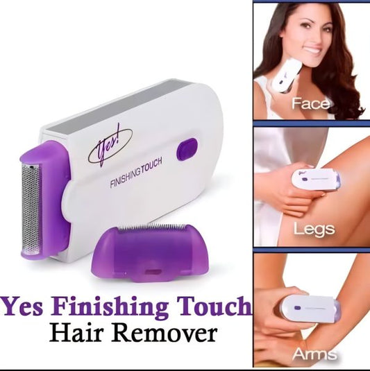 "Women’s Electric Hair Remover – Painless Facial & Body Shaver with LED Light | Safe, Gentle, Portable & Battery Operated Razor for Face, Arms, Legs & Underarms"